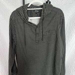 Express Men's Hooded Pullover Shirt